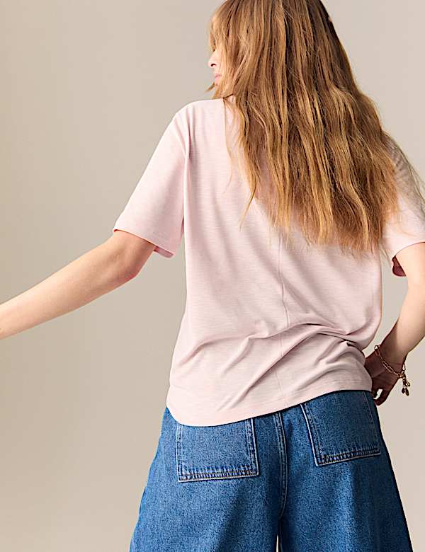 Modal Rich Oversized T-Shirt