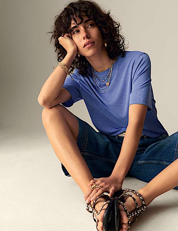T-shirt coupe extra-large en modal - CA