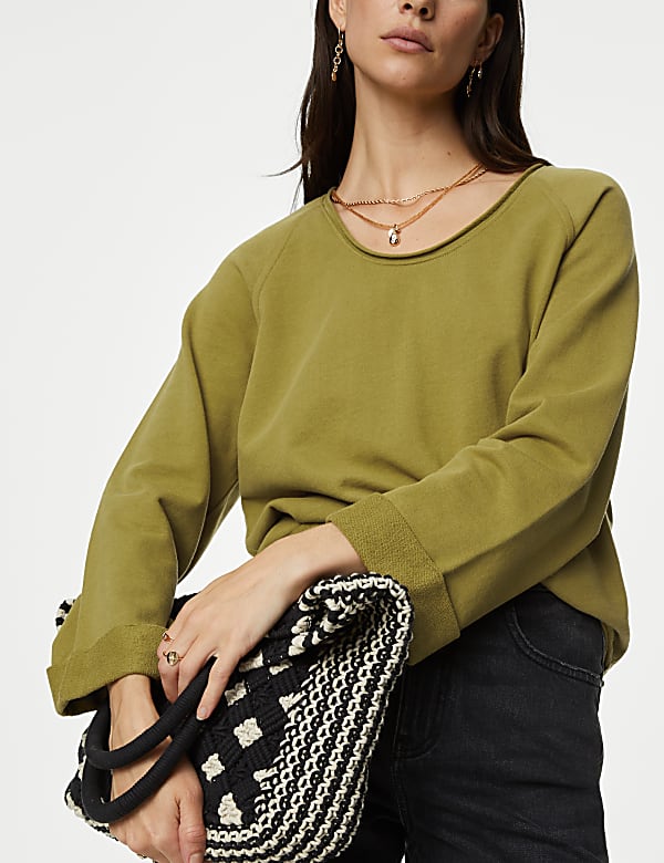 Pure Cotton Sweatshirt