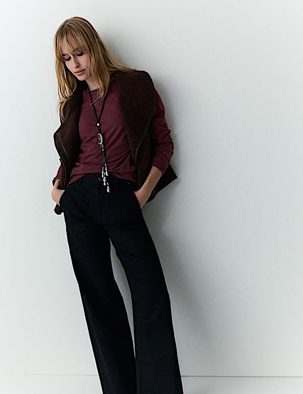 Pure Cotton Slub Top - LU