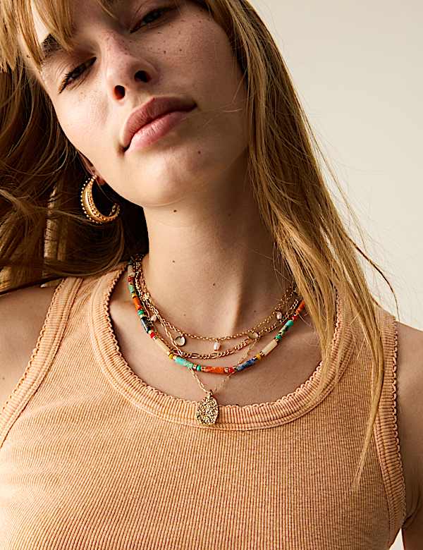 Cotton Rich Ribbed Scoop Neck Fitted Vest - FI