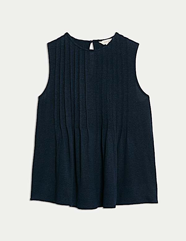 Plisse Pintuck Top - LU