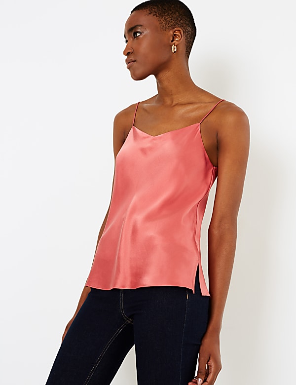 Pure Silk Strappy Cami