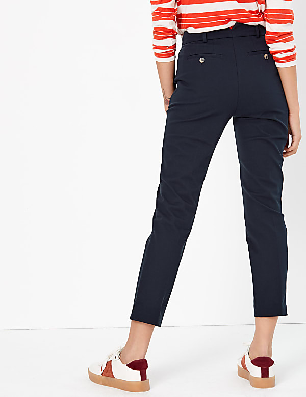 Bi Stretch Slim Leg Trousers