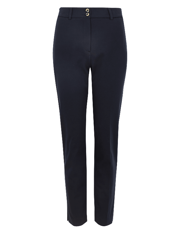 Bi Stretch Slim Leg Trousers