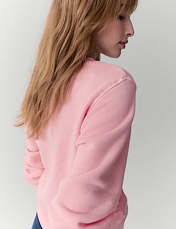 Pure Cotton Sweat-shirt - IS