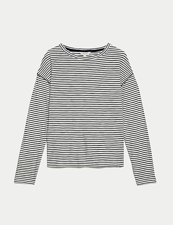 Pure Cotton Striped T-Shirt - IT