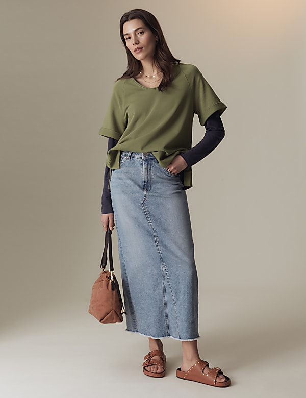 Pure Cotton Sweatshirt - GR