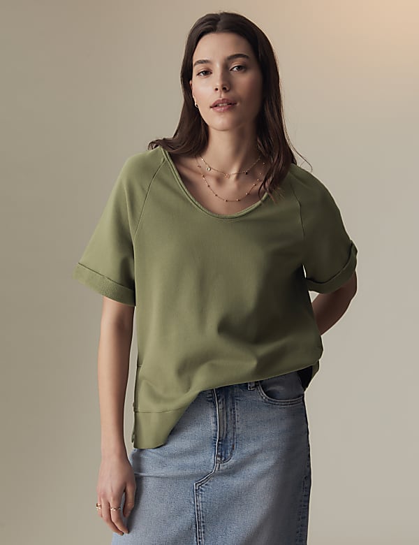 Pure Cotton Sweatshirt - GR