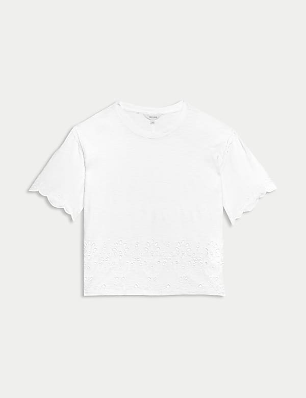 Camiseta 100% algod&oacute;n con bordado - US