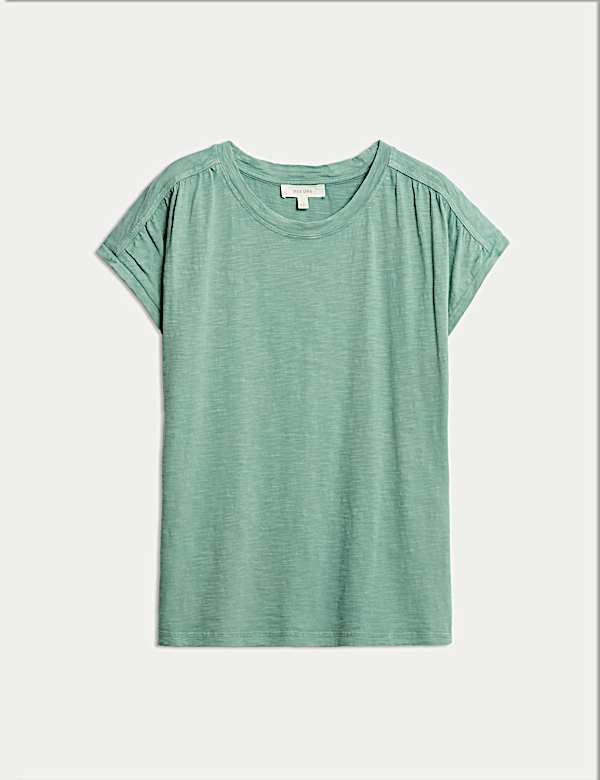 Pure Cotton Round Neck T-Shirt - PT