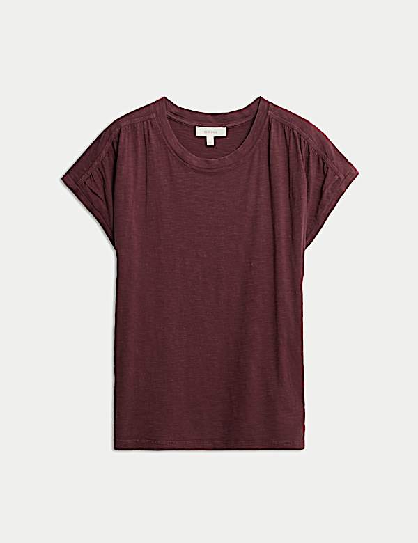 Pure Cotton Round Neck T-Shirt - CY