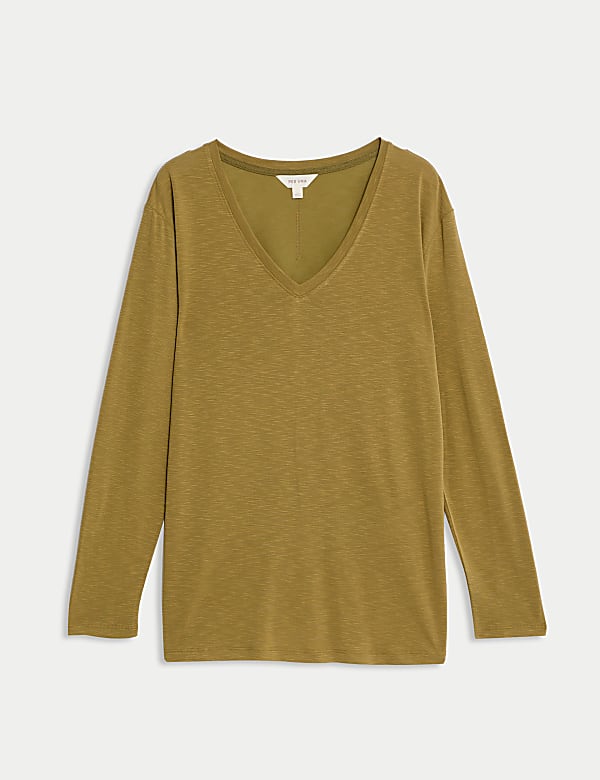 Modal Rich Scoop Neck Top - DE