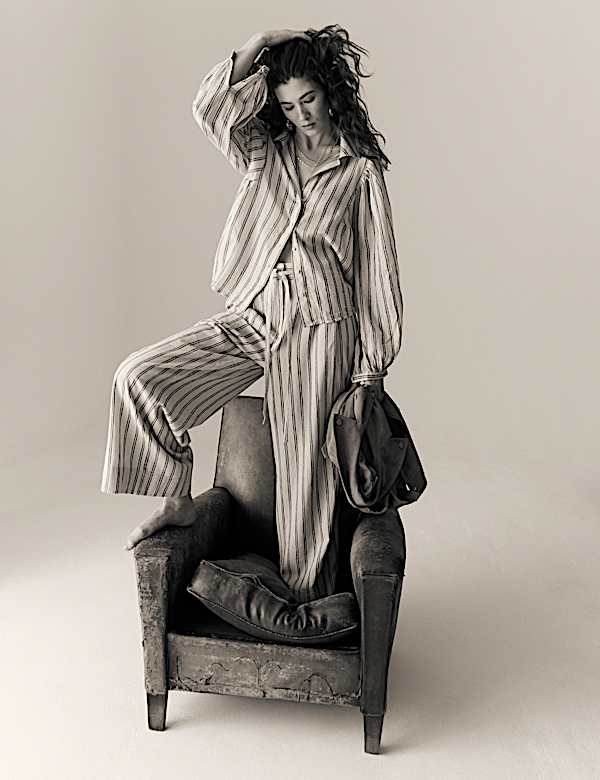 Pure Cotton Striped Shirt