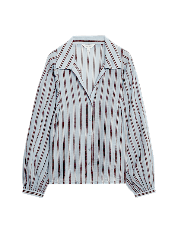 Pure Cotton Striped Shirt