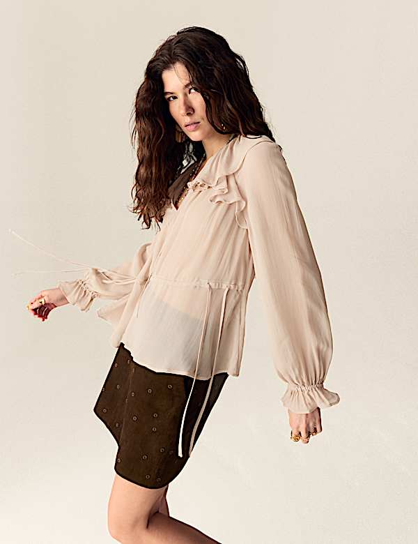 Tie Neck Blouse - VN
