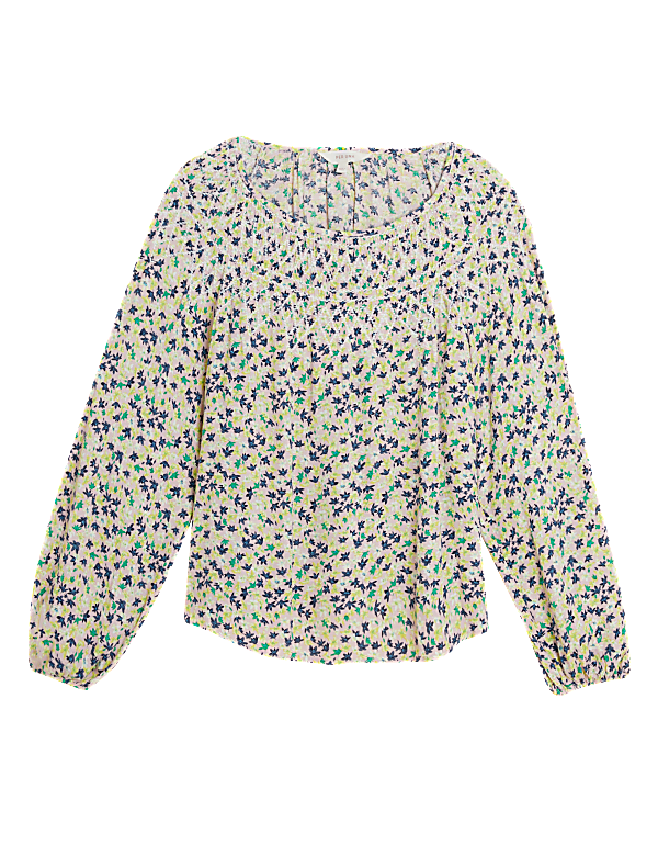 Floral Embroidered Blouse
