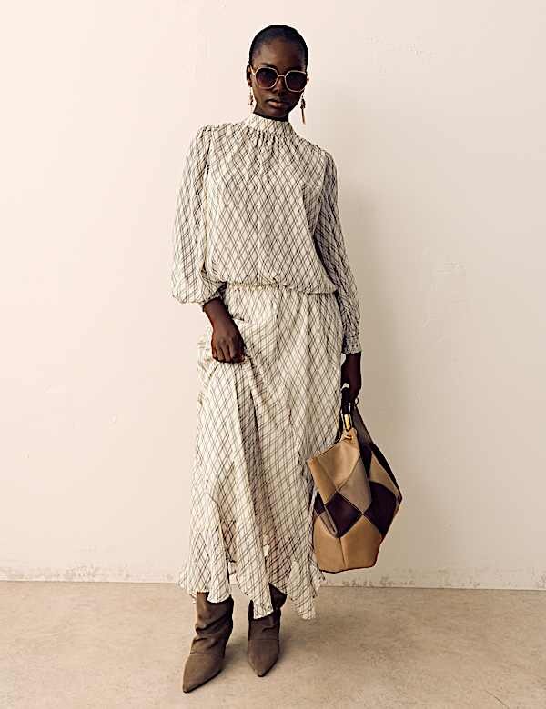 Checked Blouse - CA