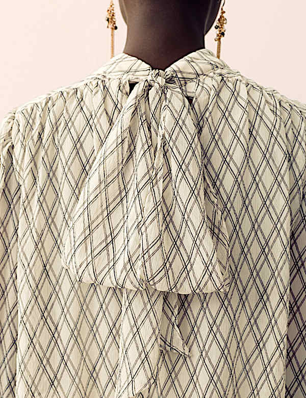 Checked Blouse - CA