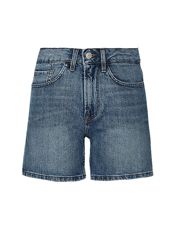 High Waist Denim Shorts