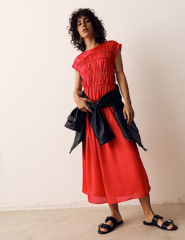 Midaxi Smock Dress - FR