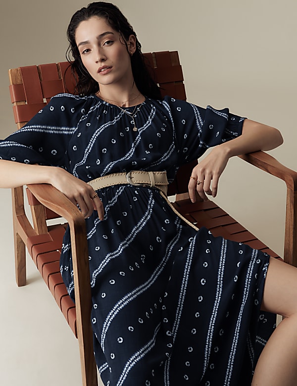 M&s navy dresses outlet