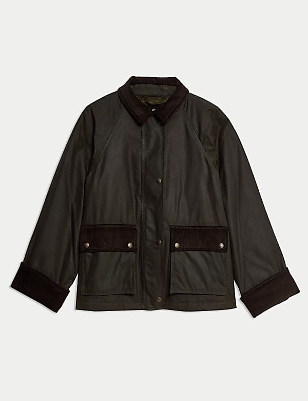 Waxed Pure Cotton Utility Jacket - VN