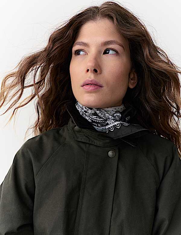 Waxed Pure Cotton Utility Jacket - CH