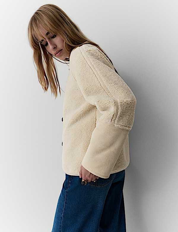 Faux Shearling Reversible Jacket - CH