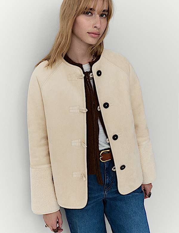 Faux Shearling Reversible Jacket - CH