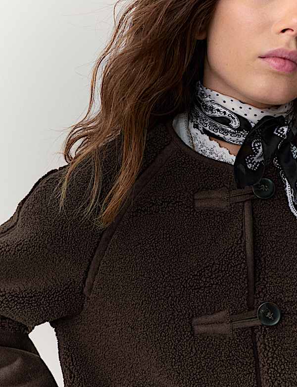 Faux Shearling Reversible Jacket - GR