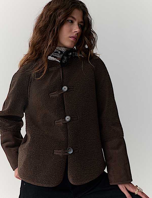 Faux Shearling Reversible Jacket - GR