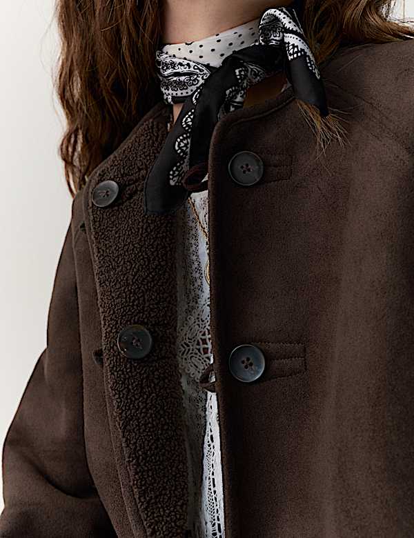 Faux Shearling Reversible Jacket - GR