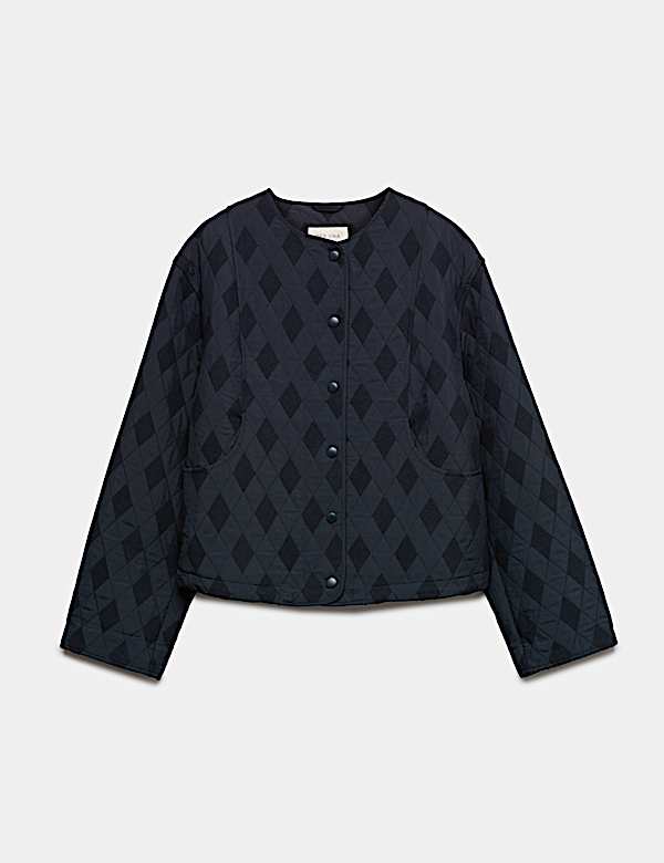 Jacquard Quilted Jacket - AL
