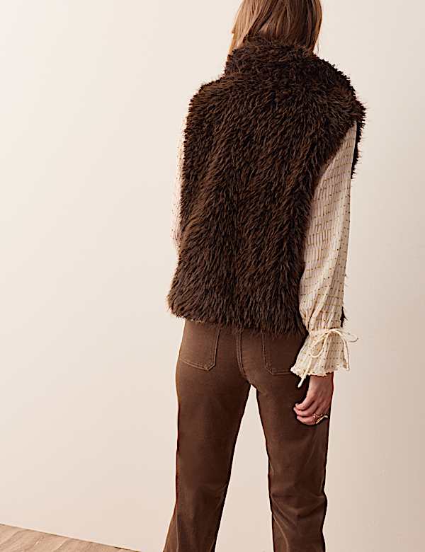 Faux Fur Gilet - AL