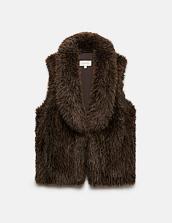 Faux Fur Gilet - AL