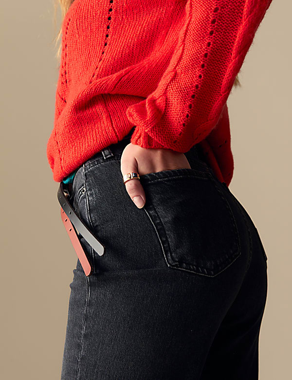 Pull en laine m&eacute;lang&eacute;e &agrave; maille pointelle - BE