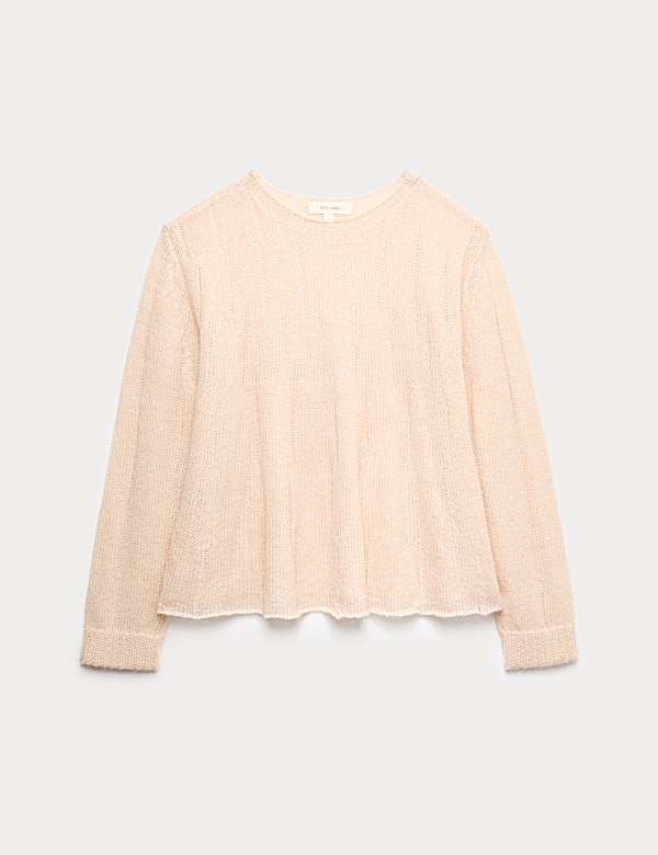 Fine Gauge Slouchy Jumper with Mohair - SE