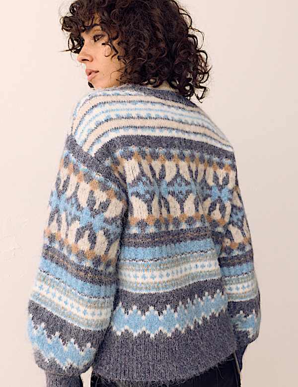 Fair Isle Jumper with Wool - CA