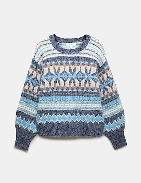 Fair Isle Jumper with Wool - CA