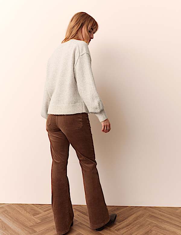 Detachable Scarf Neck Jumper - JO