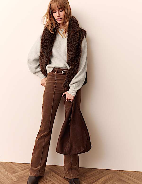 Detachable Scarf Neck Jumper - JO