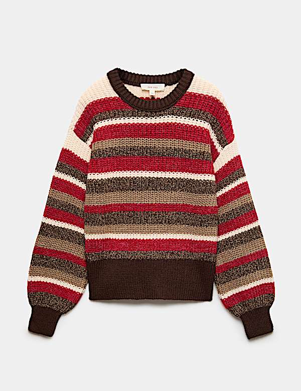 Striped Knitted Jumper - AU