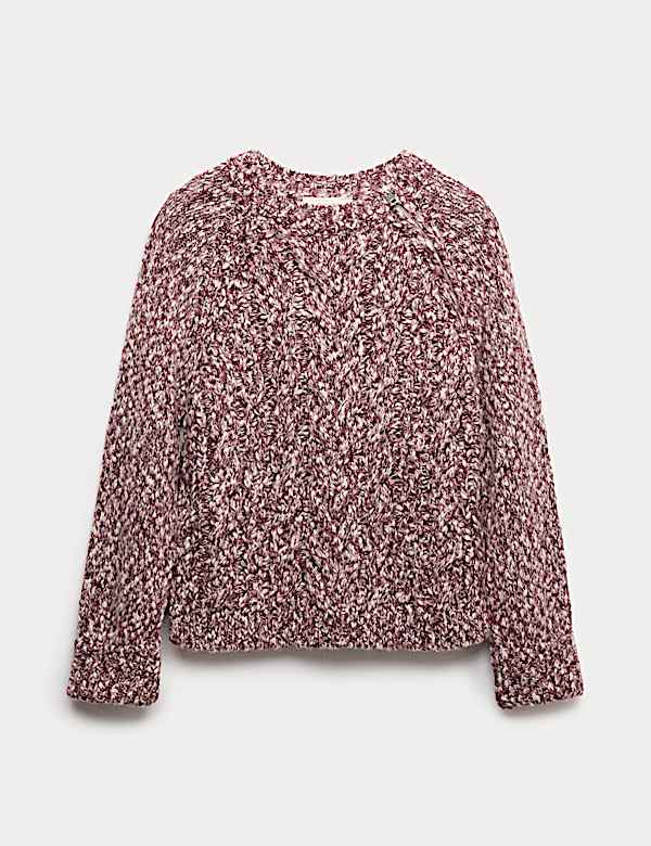 Cable Knit Jumper with Wool - BN