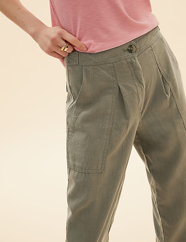 Tencel™ Cargo Straight Ankle Grazer
