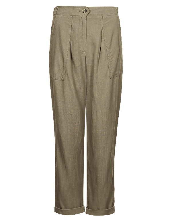 Tencel™ Cargo Straight Ankle Grazer