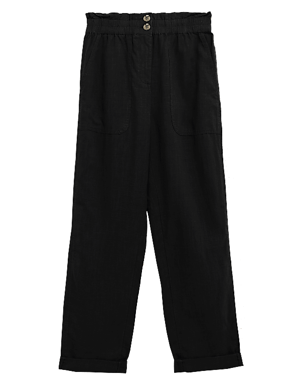 Utility Straight Leg Ankle Grazer Trousers