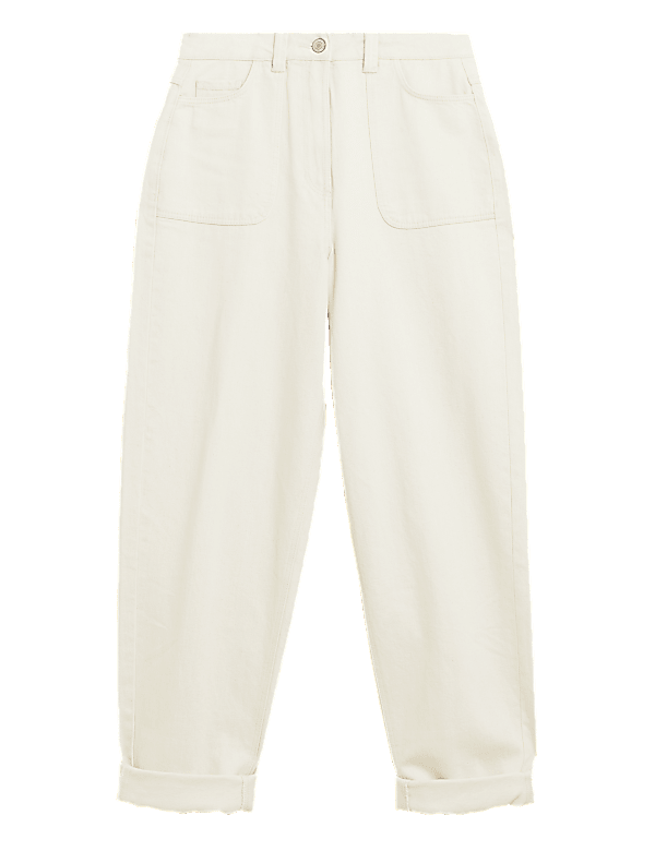Tapered Ankle Grazer Jeans