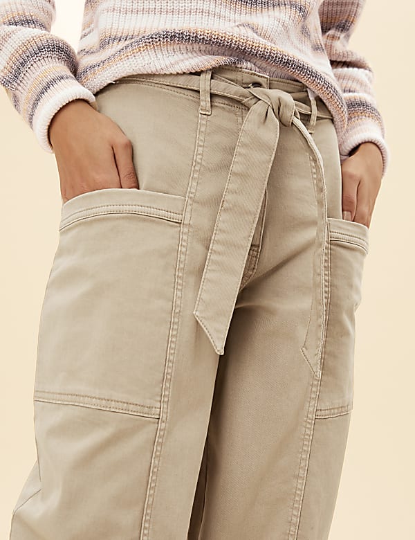 Cotton Rich Utility Balloon Trousers