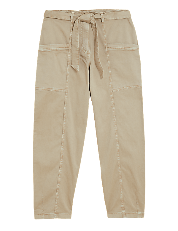 Cotton Rich Utility Balloon Trousers